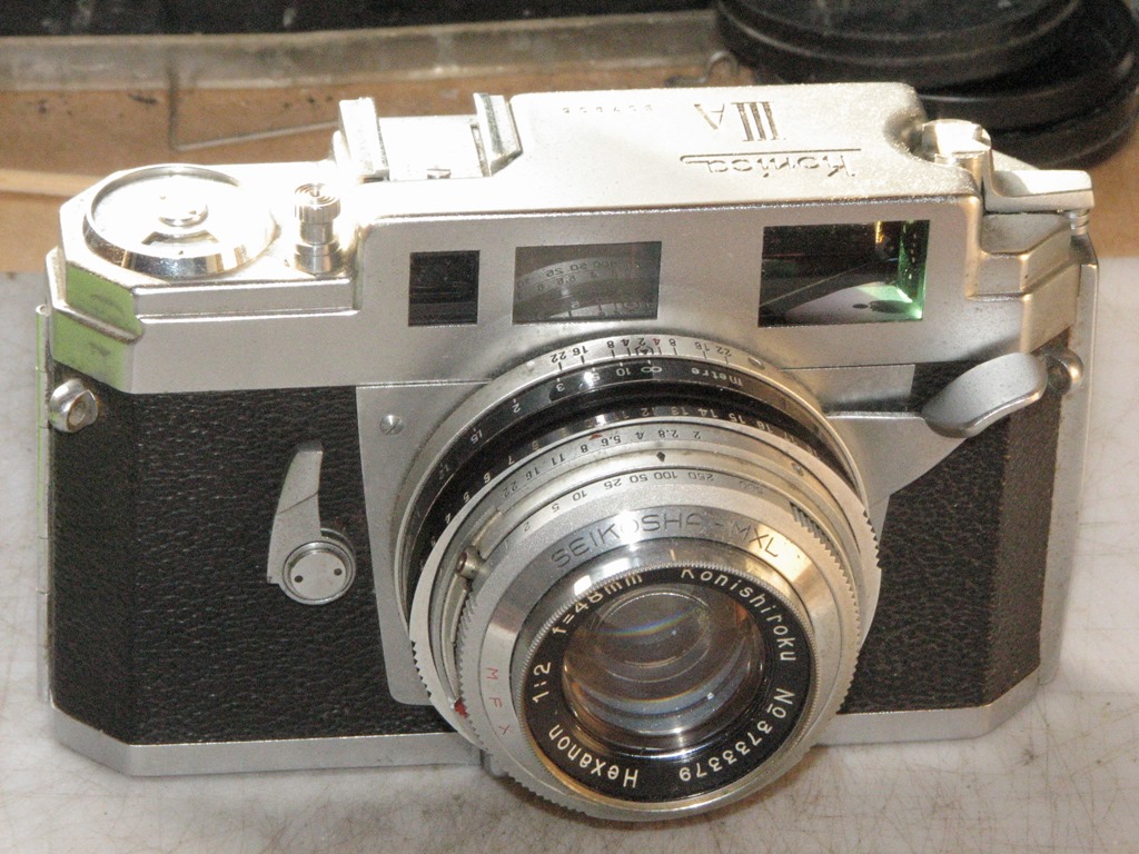 コニカ ⅢＡ f2.0(307905) f1.8(375844) | レトロカメラのスペース